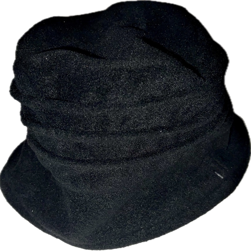 ⭐️ FLEECE HAT ⭐️ UNISEX WINTER WARM BLACK FLEECE HAT NWT